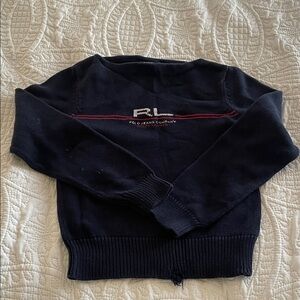 Ralph Lauren Kids Navy Sweater